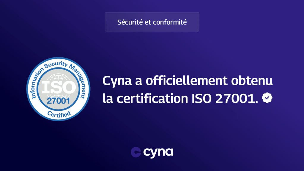 Certification ISO 27001