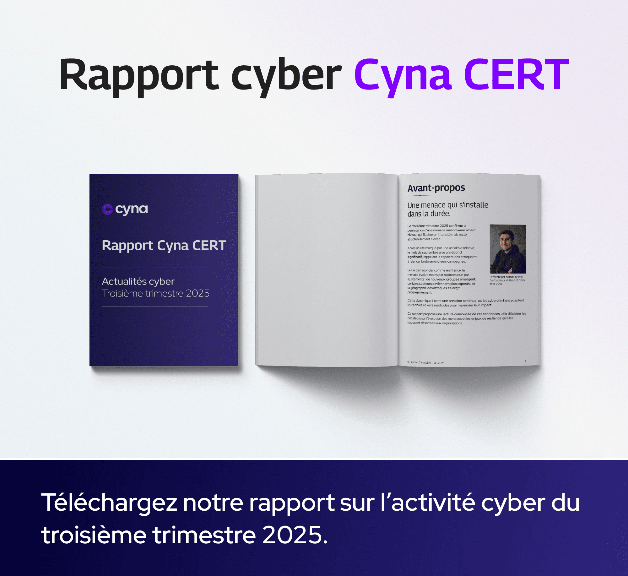 Rapport CERT cybersécurité du troisième trimestre 2025
